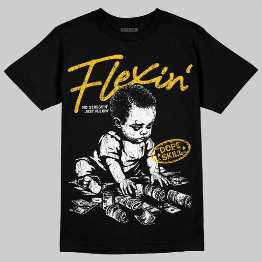 Yellow Collection DopeSkill T-Shirt Flexin' Graphic
