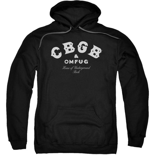 Classic Logo Adult 25% Poly Hooded Sweatshirt