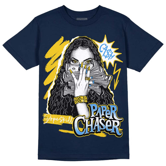 Michigan Dunks DopeSkill Midnight Navy T-Shirt NPC Graphic