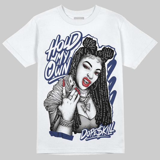 Rare Air Deep Royal Blue 1s DopeSkill T-Shirt New H.M.O Graphic