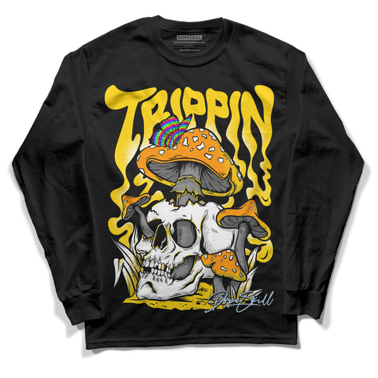 Yellow Ochre 6s DopeSkill Long Sleeve T-Shirt Trippin Graphic
