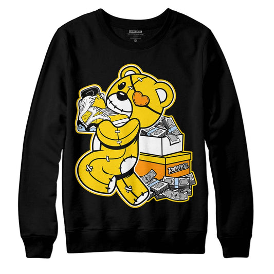 Yellow Ochre 6s DopeSkill Sweatshirt Bear Steals Sneaker Graphic