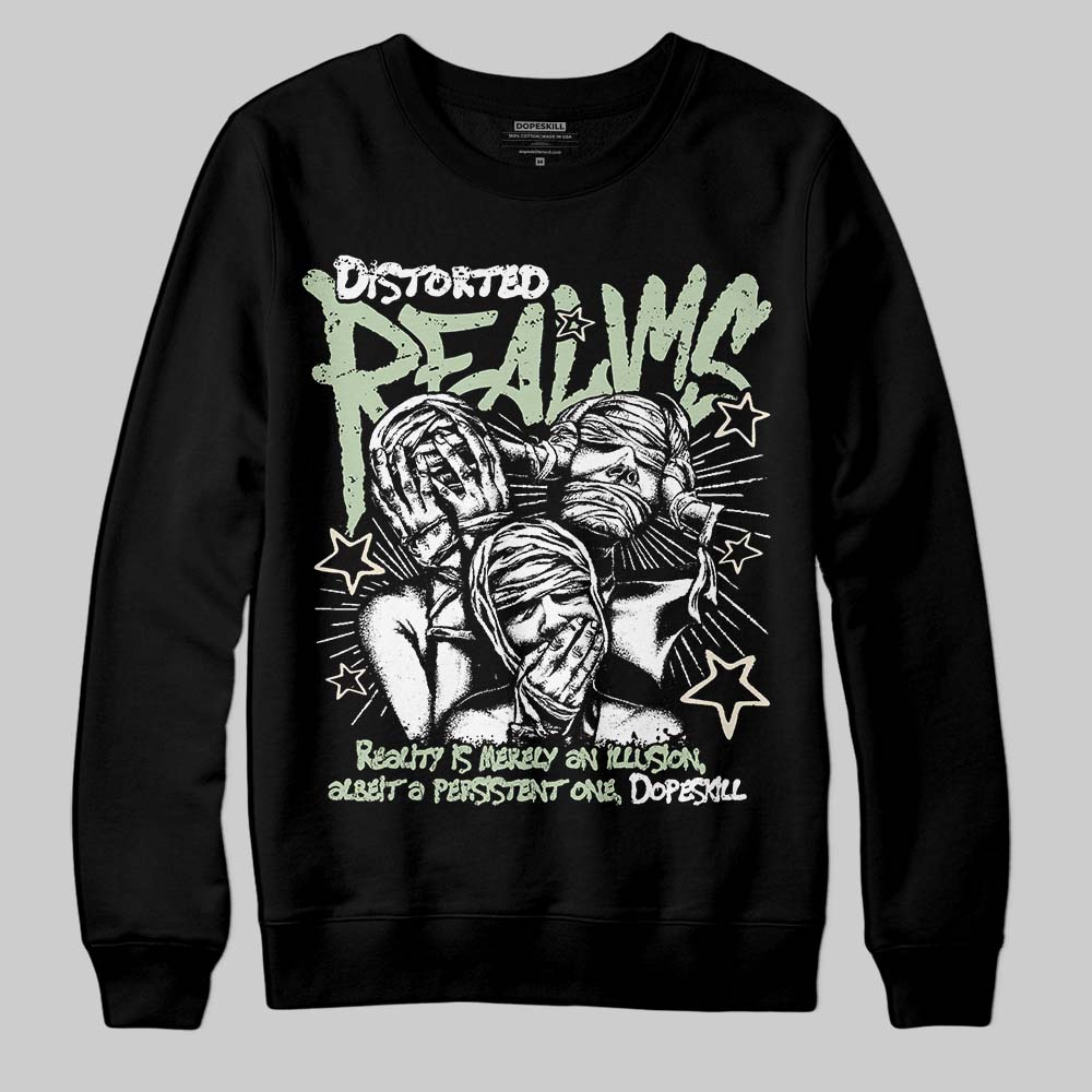 Seafoam 4s 2025 DopeSkill Sweatshirt Distorted Realms Graphic