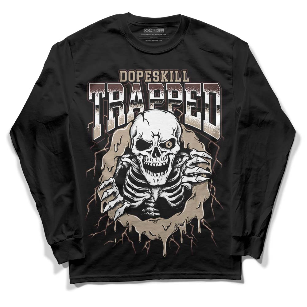 Latte 1s DopeSkill Long Sleeve T-Shirt Trapped Halloween Graphic