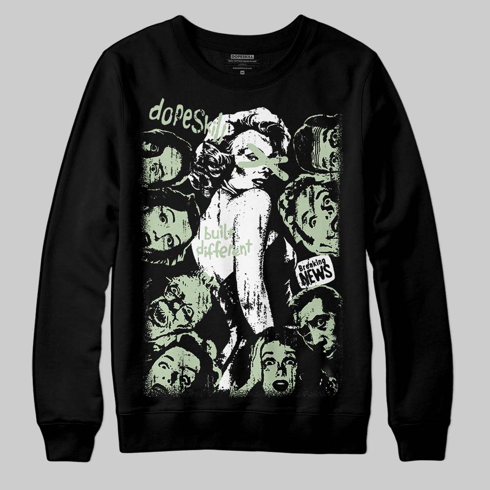 Seafoam 4s 2025 DopeSkill Sweatshirt Built Different Graphic