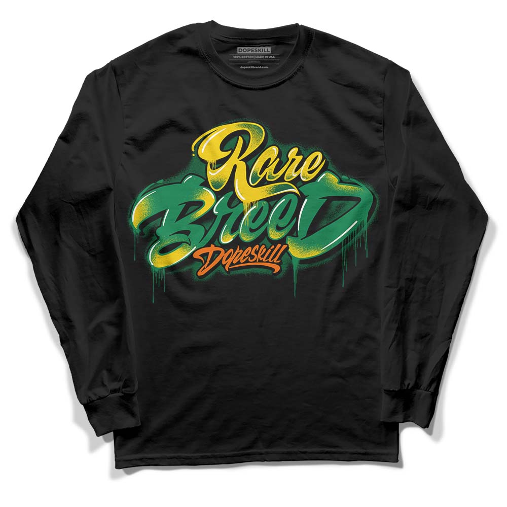 Green Collection DopeSkill Long Sleeve T-Shirt Rare Breed Type Graphic