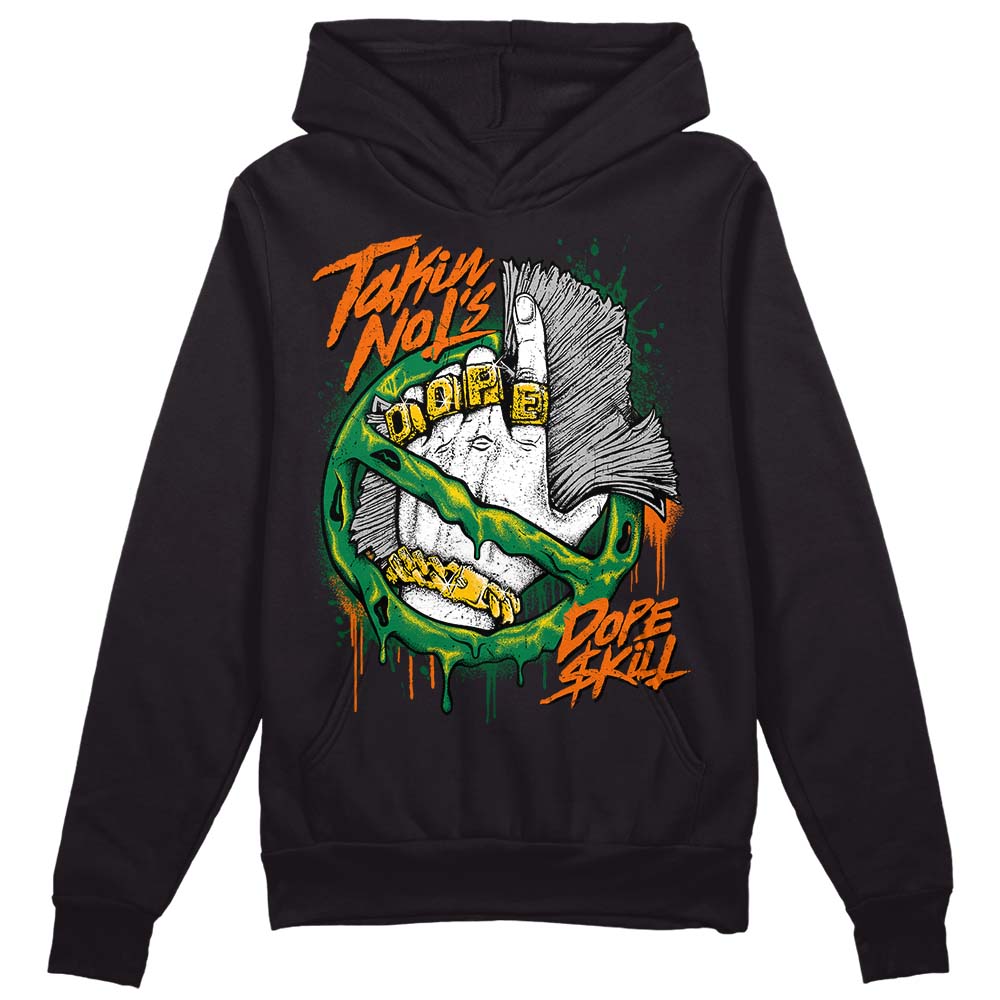 Green Collection DopeSkill Hoodie Sweatshirt Takin No L's Graphic