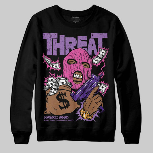 PURPLE Collection DopeSkill Sweatshirt Under Threat Graphic