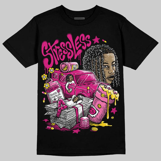 Rick RO Pink Leather Sneakers DopeSkill T-Shirt Stressless Graphic