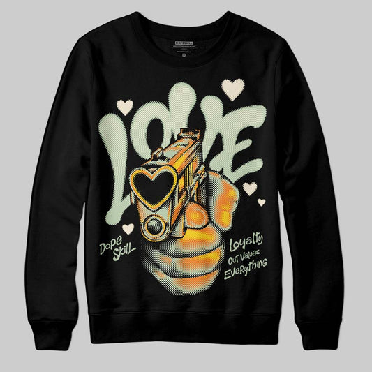 Seafoam 4s 2025 DopeSkill Sweatshirt Love Shot Graphic