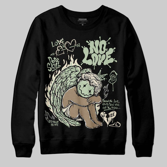 Seafoam 4s 2025 DopeSkill Sweatshirt No Love Graphic