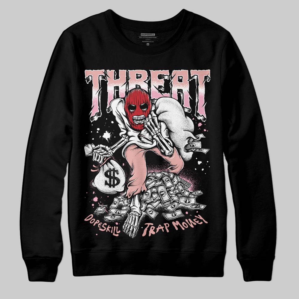 Rust Pink 1s 2025 DopeSkill Sweatshirt Threat Graphic