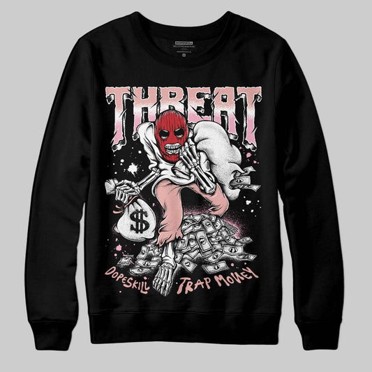 Rust Pink 1s 2025 DopeSkill Sweatshirt Threat Graphic