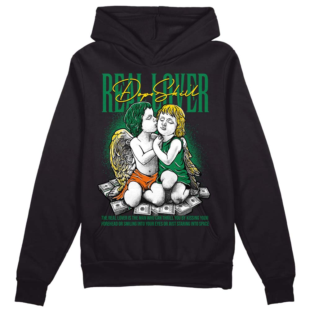 Green Collection DopeSkill Hoodie Sweatshirt Real Lover Graphic