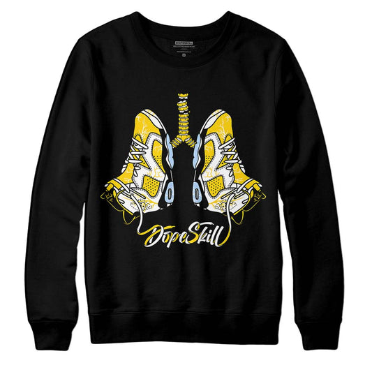 Yellow Ochre 6s DopeSkill Sweatshirt Breathe Graphic