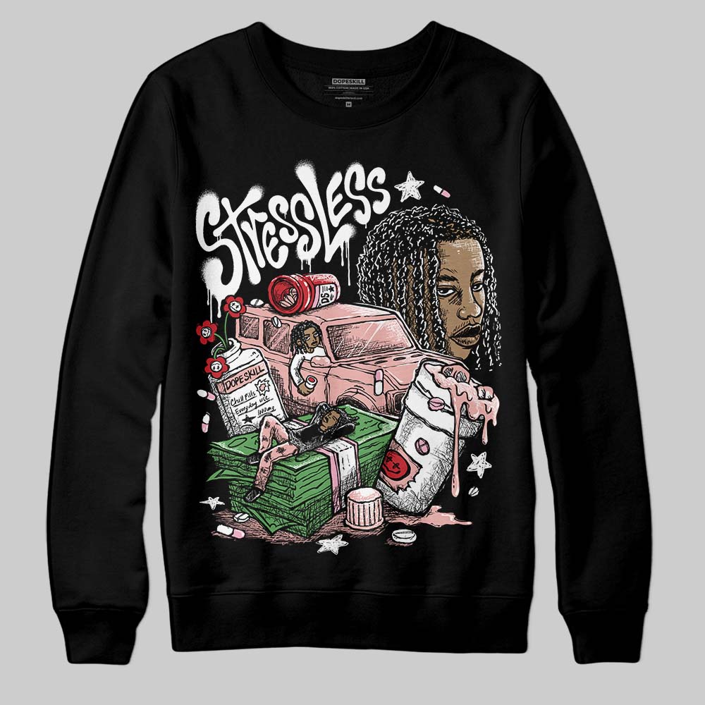 Rust Pink 1s 2025 DopeSkill Sweatshirt Stressless Graphic