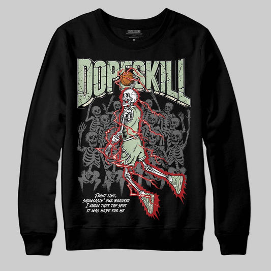 Seafoam 4s 2025 DopeSkill Sweatshirt Thunder Dunk Graphic