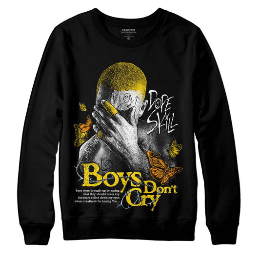 Yellow Ochre 6s DopeSkill Sweatshirt Boys Don't Cry Graphic