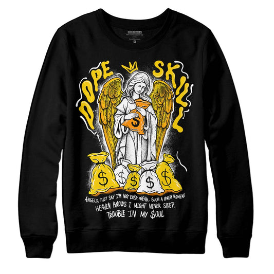 Yellow Ochre 6s DopeSkill Sweatshirt Angels Graphic