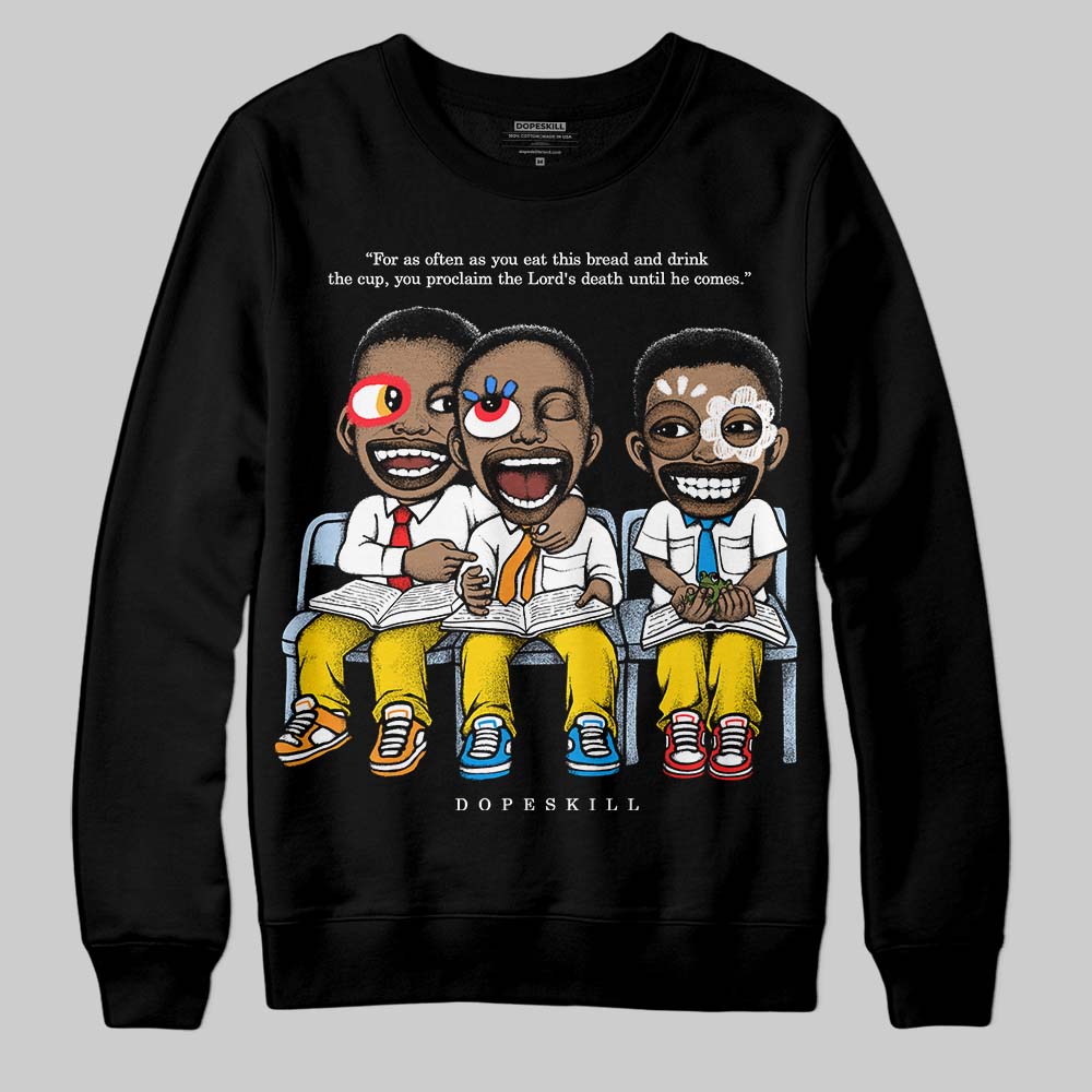 Yellow Ochre 6s DopeSkill Sweatshirt First Sunday Graphic