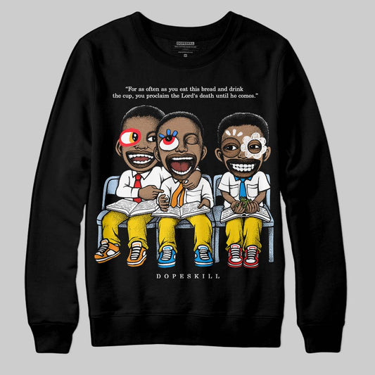 Yellow Ochre 6s DopeSkill Sweatshirt First Sunday Graphic