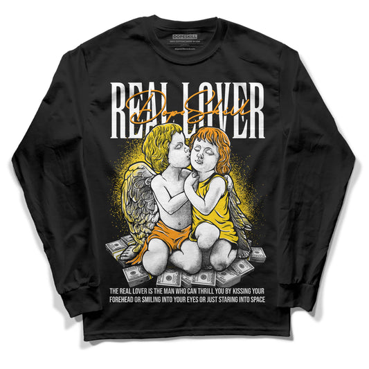 Yellow Ochre 6s DopeSkill Long Sleeve T-Shirt Real Lover Graphic