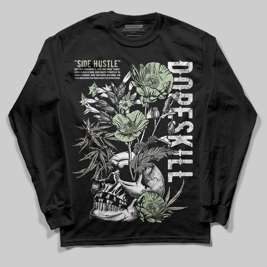 Seafoam 4s 2025 DopeSkill Long Sleeve T-Shirt Side Hustle Graphic