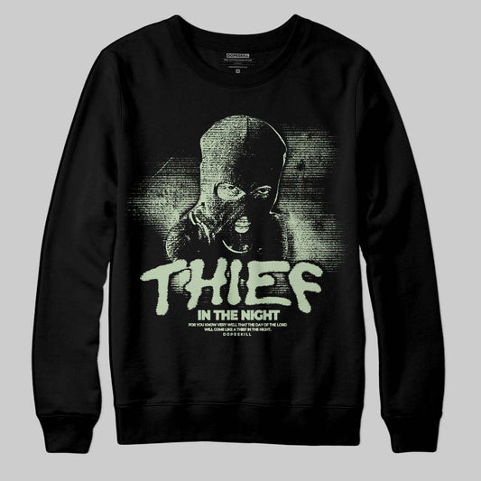 Seafoam 4s 2025 DopeSkill Sweatshirt Thief In The Night Graphic
