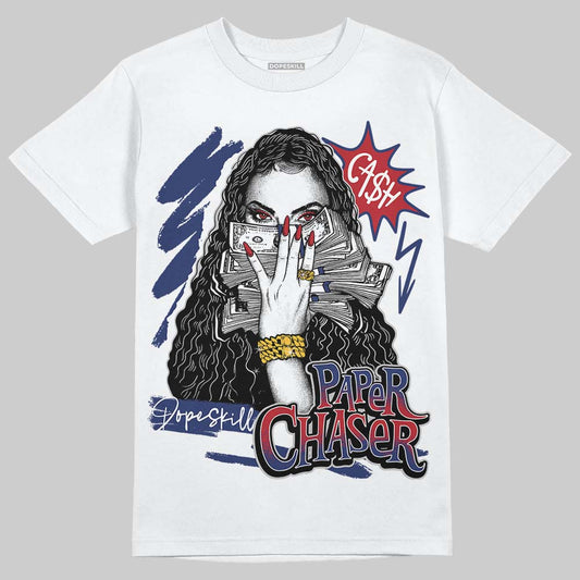 Rare Air Deep Royal Blue 1s DopeSkill T-Shirt NPC Graphic