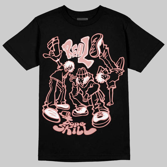 Rust Pink 1s 2025 DopeSkill T-Shirt Real Y2K Players Graphic