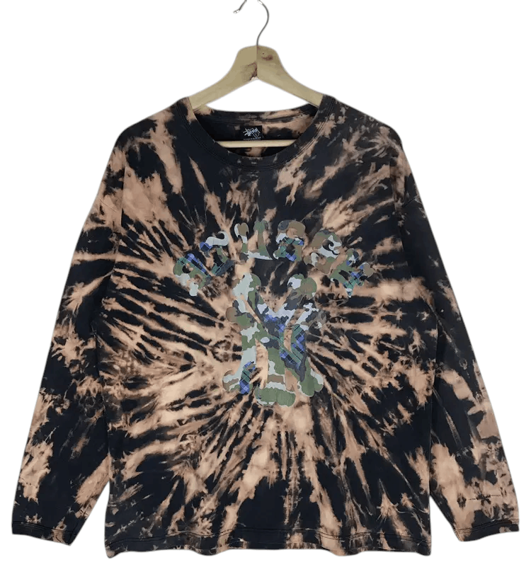 Vintage Stussy Ny Custom Bleached Tshirts