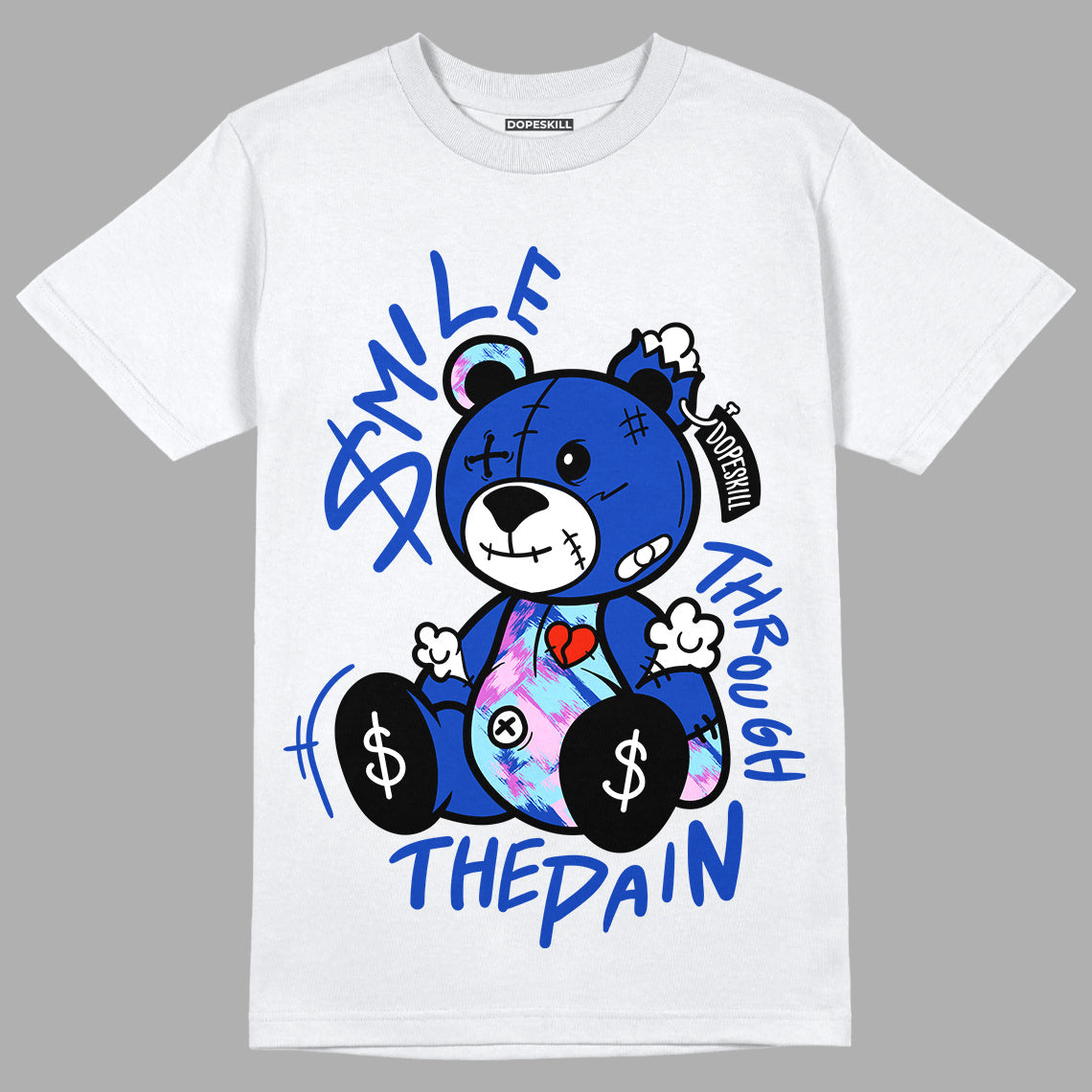 Hyper Royal 12s DopeSkill T-Shirt BEAN Graphic