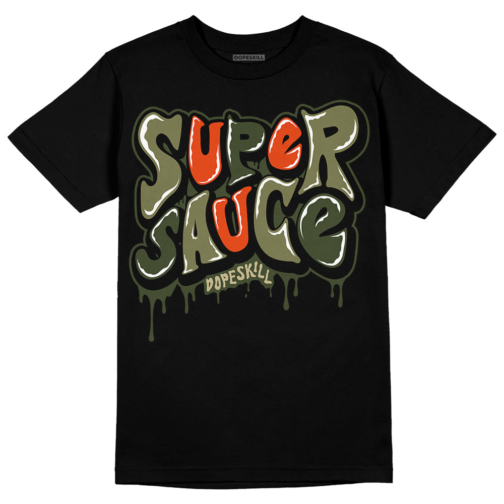 Olive Collection DopeSkill T-Shirt Super Sauce Graphic