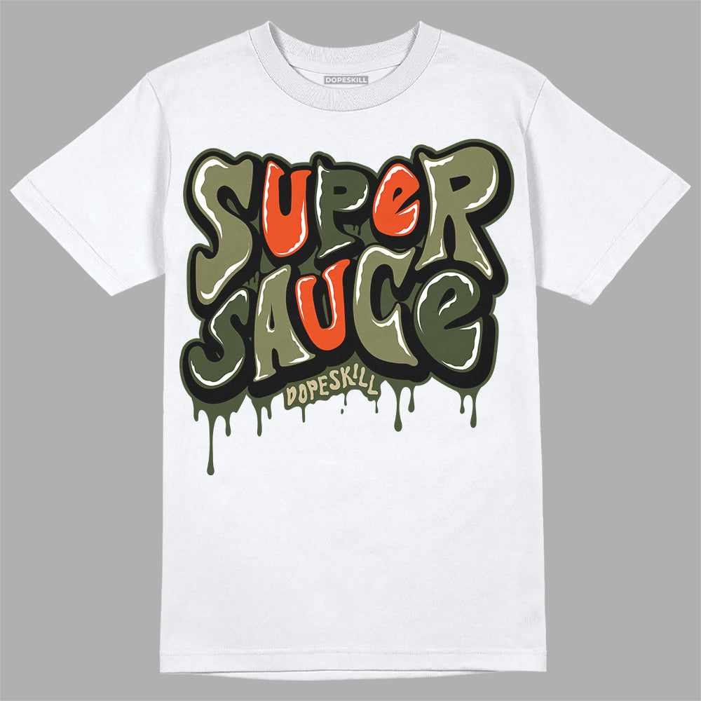 Olive Collection DopeSkill T-Shirt Super Sauce Graphic