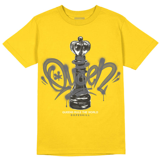 Lightning 4s DopeSkill Tour Yellow T-shirt Queen Chess Graphic