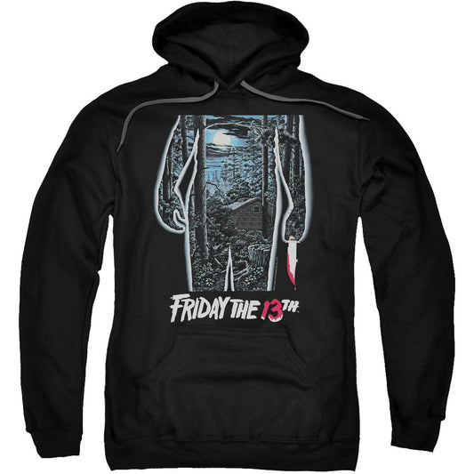 13th Poster Adult 25% Poly Hooded Sweatshirt