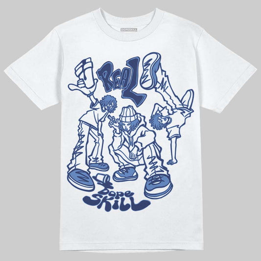 Rare Air Deep Royal Blue 1s DopeSkill T-Shirt Real Y2K Players Graphic