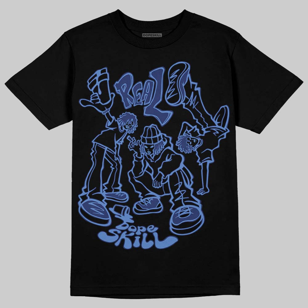 Rare Air Deep Royal Blue 1s DopeSkill T-Shirt Real Y2K Players Graphic