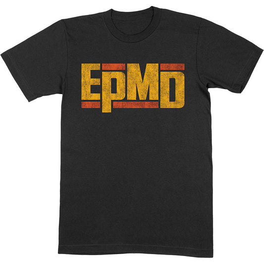 Distressed Classic Logo Slim Fit T-shirt