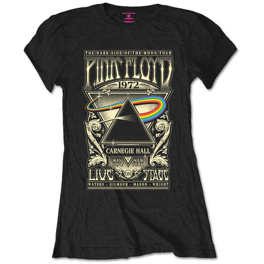 Carnegie Hall Poster (Retail Pack) Ladies T-Shirt Junior Top