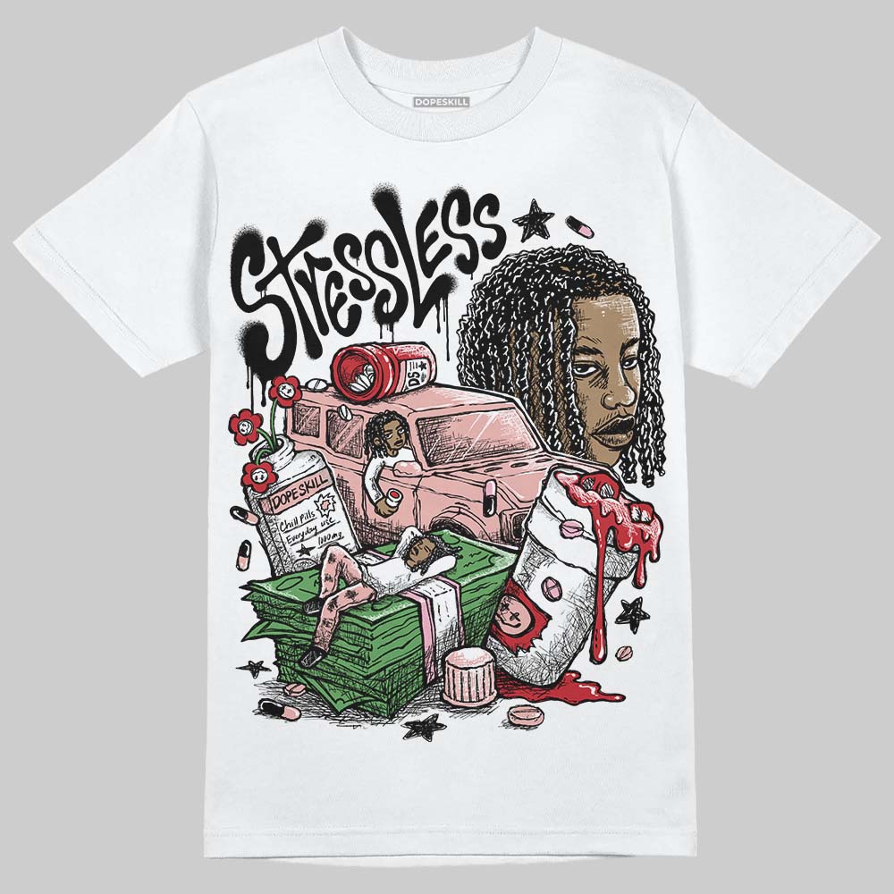 Rust Pink 1s 2025 DopeSkill T-Shirt Stressless Graphic