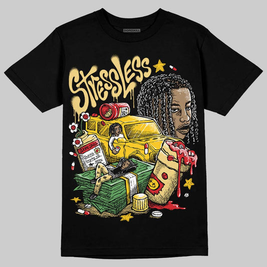 Quai 54 x Tour Yellow Black 1s DopeSkill T-Shirt Stressless Graphic