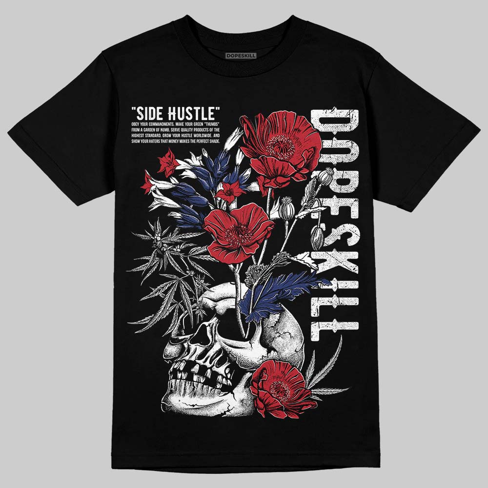 Rare Air Deep Royal Blue 1s DopeSkill T-Shirt Side Hustle Graphic