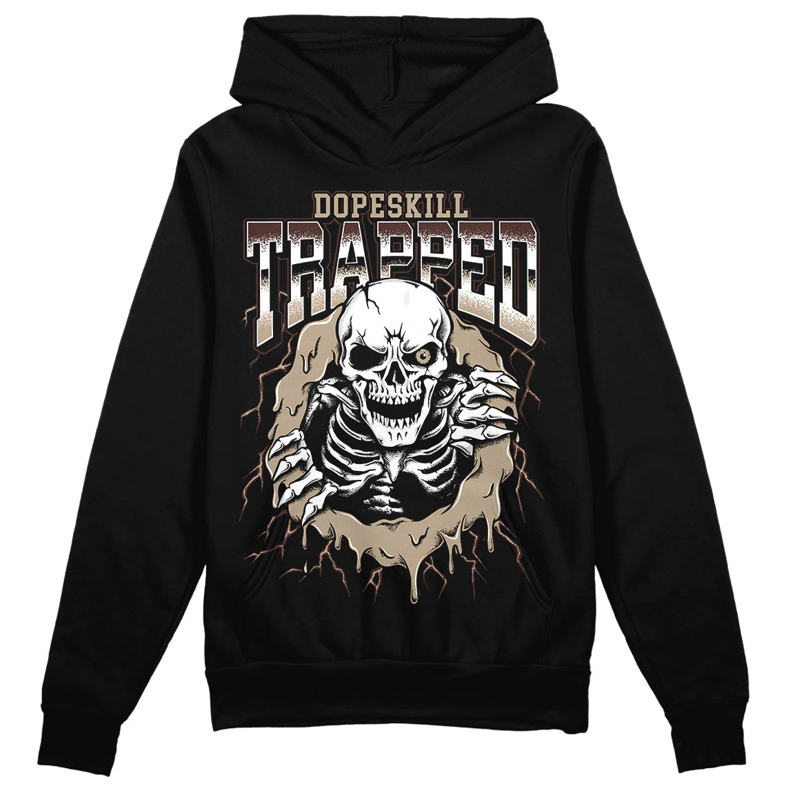 Latte 1s DopeSkill Hoodie Sweatshirt Trapped Halloween Graphic
