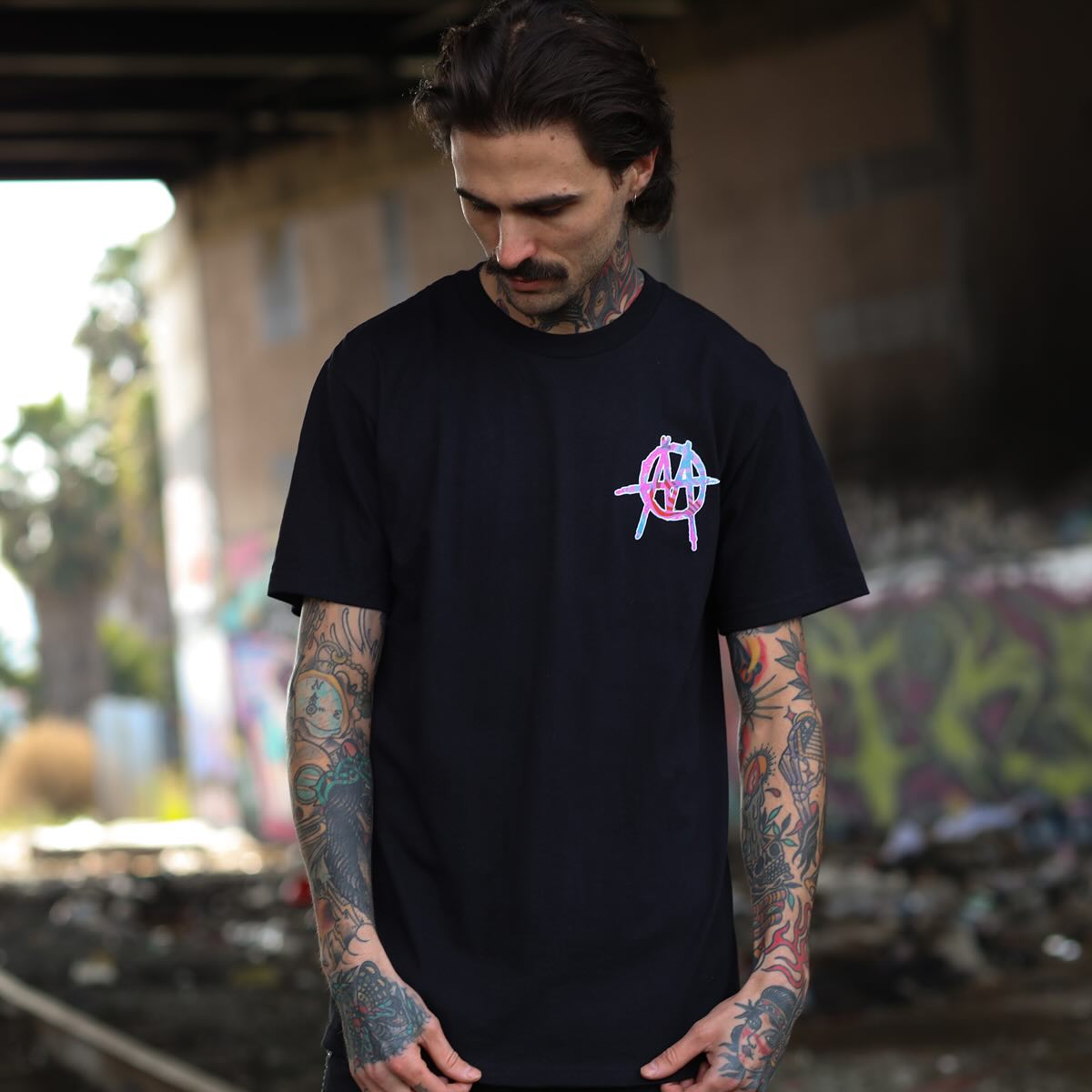 HOPIUM Mushroom T-Shirt (Black)