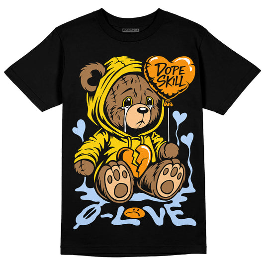 Yellow Ochre 6s DopeSkill T-Shirt Broken Bear Graphic