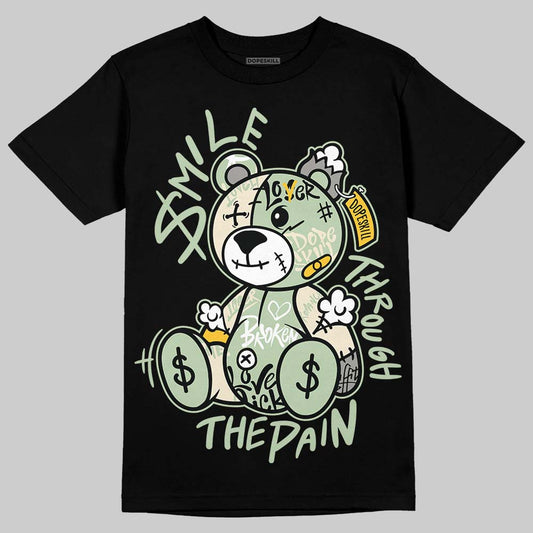 Seafoam 4s 2025 DopeSkill T-Shirt Smile Through The Pain Graphic