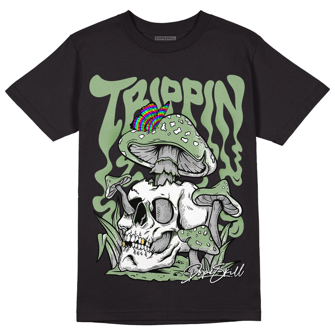 Seafoam 4s DopeSkill T-Shirt Trippin Graphic