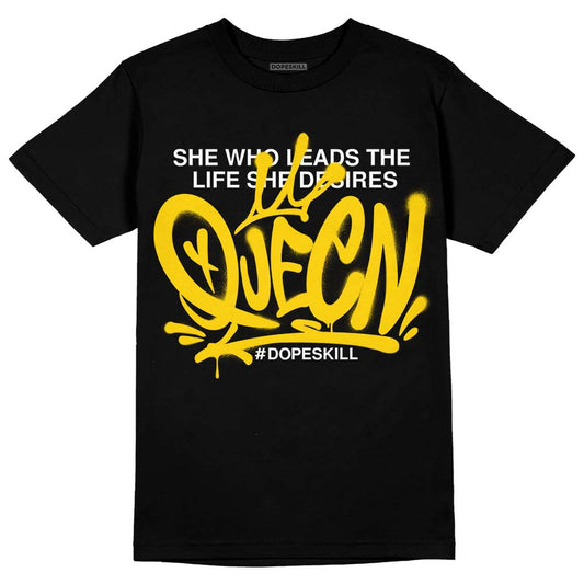 Yellow Ochre 6s DopeSkill T-Shirt Queen Graphic