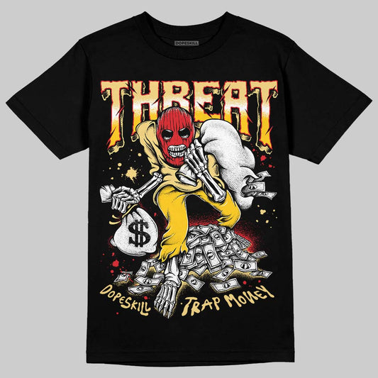 Quai 54 x Tour Yellow Black 1s DopeSkill T-Shirt Threat Graphic